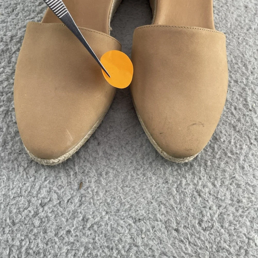 Corso Como Wedge Espadrille Sandal Heel Women 9.5 M Lace Up Classic Beach Summer